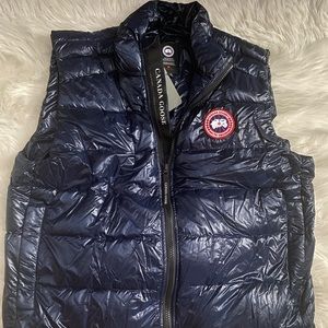 Men’s Canada Goose Crofton Vest. Atlantic Navy. Size XXL.